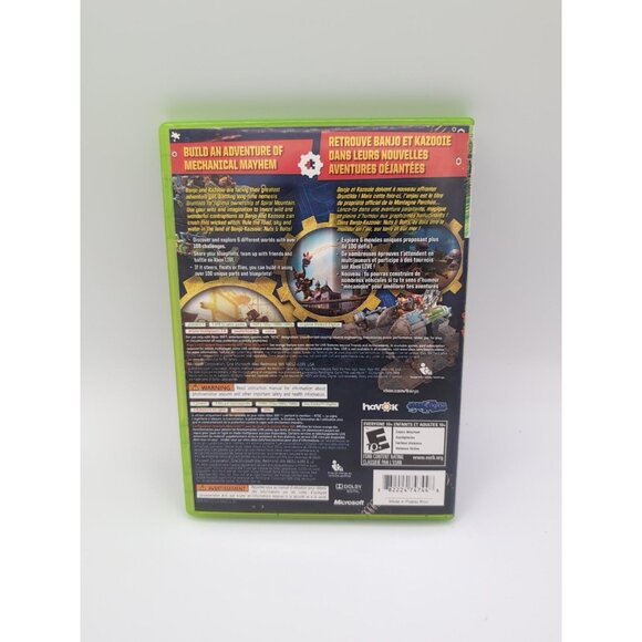 Banjo-Kazooie Nuts & Bolts Xbox 360 w Manual - Picture 2 of 3